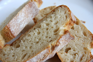 Image showing Sliced country bread