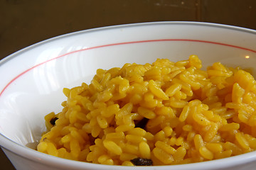 Image showing Risotto a la milanese