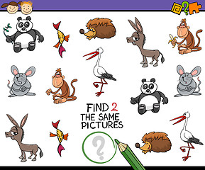 Image showing cartoon task for children