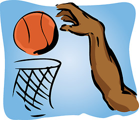 Image showing Slam dunk