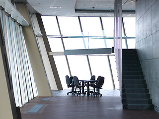 Image showing modern office meeting room interior