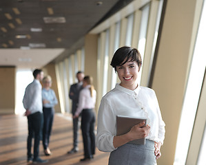 Image showing business people group standing together