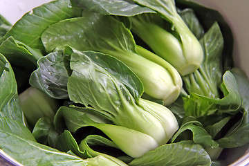 Image showing Green vegetables