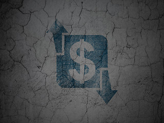 Image showing Finance concept: Finance on grunge wall background