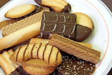 Image showing Assorted cookies