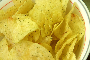 Image showing Potato chips