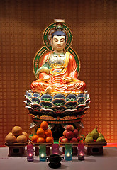 Image showing Chinese buddha statue