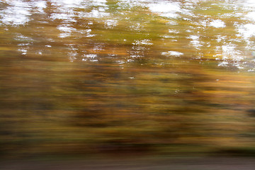 Image showing Blurred Autumn Season