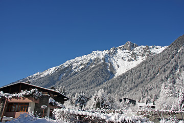 Image showing Alpine cabin