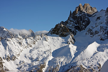 Image showing Chamonix mountains