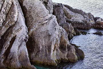 Image showing rocks and reefs of the Novaya Zemlya archipelago 