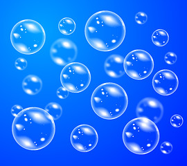 Image showing Bubble soap vector