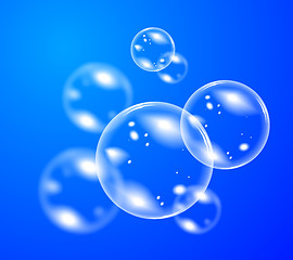 Image showing Bubble soap vector