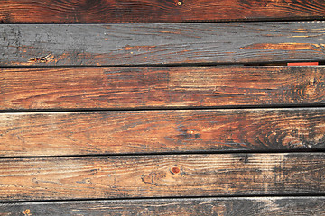 Image showing old wooden background