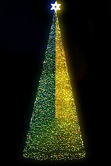 Image showing christmas tree in Ostrava