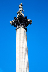 Image showing column in london england   and sky