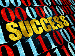 Image showing Business concept: Success on Digital background