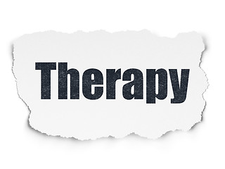 Image showing Healthcare concept: Therapy on Torn Paper background