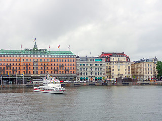 Image showing Stockholm city view