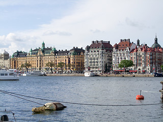 Image showing Stockholm city view