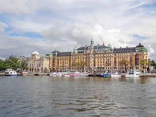 Image showing Stockholm city view