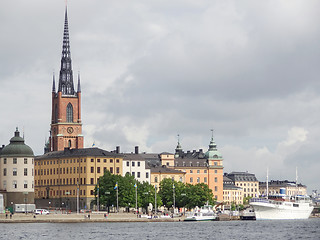 Image showing Stockholm city view