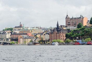 Image showing Stockholm city view