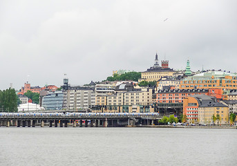 Image showing Stockholm city view