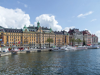 Image showing Stockholm city view