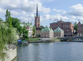 Image showing Stockholm city view