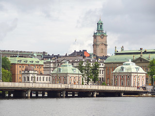 Image showing Stockholm city view