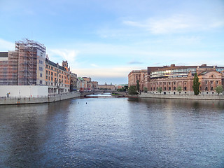 Image showing Stockholm city view