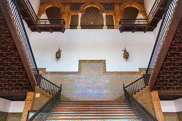 Image showing Spanish Renaissance Revival Staircase