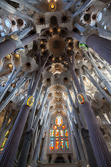 Image showing Sagrada Familia Interior