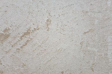 Image showing Gray scratched cement wall