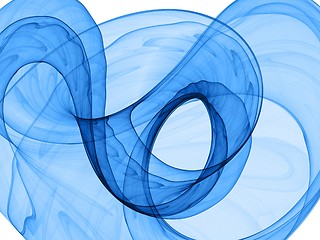 Image showing blue dynamic background