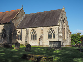 Image showing St Mary Magdalene church in Tanworth in Arden