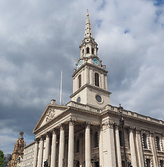 Image showing St Martin church in London