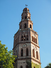 Image showing Moncanino Tower in San Mauro