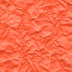 Image showing Retro looking Red rippled paper