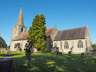 Image showing St Mary Magdalene church in Tanworth in Arden