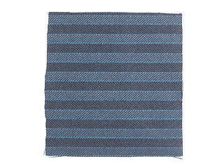 Image showing Blue fabric sample