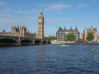 Image showing Houses of Parliament in London