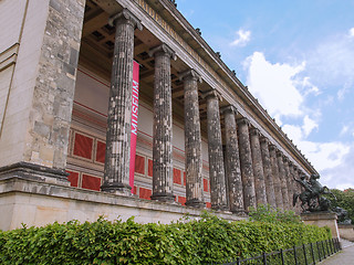 Image showing Altesmuseum meaning Museum of Antiquities in Berlin