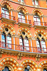 Image showing old architecture in london england window 