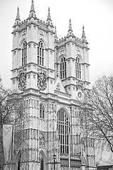 Image showing   westminster  cathedral in london england old  construction and