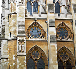 Image showing   westminster  cathedral in london england old  construction and