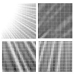 Image showing Set of  Halftone Patterns.