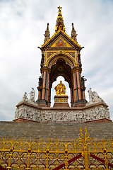 Image showing albert monument in london england  