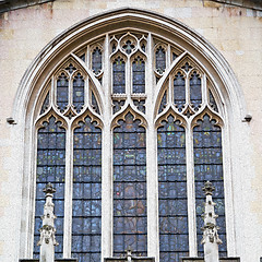 Image showing   westminster  cathedral in london england old  construction and